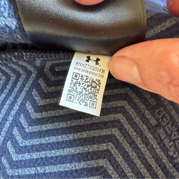 Under Armour Barrage Soft Shell Infrared Jacket Navy Blue Men’s Size Medium - Picture 8 of 9